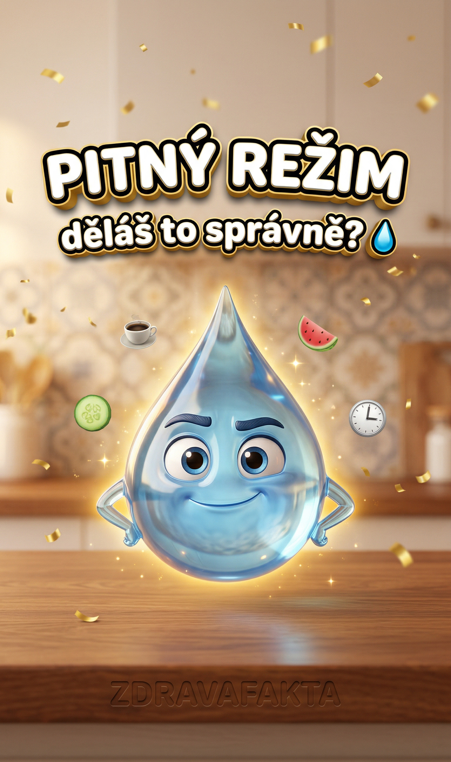 Pitný režim. Děláš to správně? 